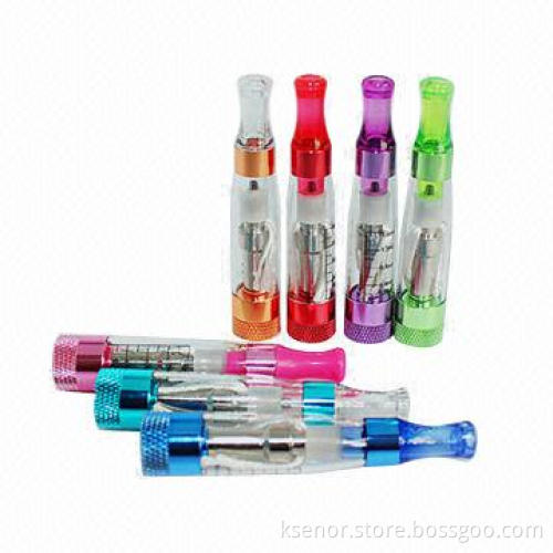CE6 Rainbow Electronic Cigarettes, 7 Different Colors, 1.8-2.8 Ohms Resistance